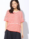 【SALE/50%OFF】BENETTON (W)切り替えパッチワークボーダーTシャツ・カットソーDDF1 ベネトン カットソー【RBA_S】【RBA_E】:BENETTON (UNITED COLORS OF BENETTON)(ベネトン)(W)切り替えパッチワークボーダーTシャツ・カットソーDDF1ピッチに変化をつけたボーダー使いが魅力の半袖Tシャツ。クルーネックデザインの定番フォルムで、デイリーユースに活躍すること間違いなしの一枚です。モデル身長:169cm16A3BCCE1C12-903-S S96346■■333■■【採寸】サイズバストウエスト裾周り肩幅袖丈着丈S98.094.097.070.56.557.5M103.0101.0102.072758L108.0108.0107.0747.558.5商品のサイズについて【商品詳細】インド素材:コットン60%レーヨン40%サイズ:S、M、L洗濯機洗い可※画面上と実物では多少色具合が異なって見える場合もございます。ご了承ください。商品のカラーについて 【予約商品について】 ※「先行予約販売中」「予約販売中」をご注文の際は予約商品についてをご確認ください。 ■重要なお知らせ当店では在庫を複数サイトで共有しているため、同時にご注文があった場合、売切れとなってしまう事がございます。お手数ですが、ご注文後に当店からお送りする「ご注文内容の確認メール」をご確認ください。 商品ページに記載しているメーカー希望小売価格は、楽天市場「商品価格ナビ」に登録されている価格に準じています。 商品の価格について 商品を2点以上ご注文の場合、発送予定日が表記と異なる場合がございます。詳しくは発送についてをご確認ください。BENETTON (UNITED COLORS OF BENETTON)BENETTON (UNITED COLORS OF BENETTON)のTシャツカットソートップスご注文・お届けについて発送ガイドラッピンググッズギフト配送NG4,000円以上送料無料ご利用ガイドよくあるご質問この商品はセール商品のため返品・交換対象外です詳細はこちら >> http://hb.afl.rakuten.co.jp/hgc/g00rf711.q0w8265f.g00rf711.q0w838b2/?pc=http%3A%2F%2Fitem.rakuten.co.jp%2Fstylife%2Fs96346%2F&m=http%3A%2F%2Fm.rakuten.co.jp%2Fstylife%2Fi%2F11069412%2F