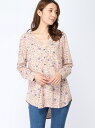 【SALE/50%OFF】BENETTON (W)花柄プリントブラウス・シャツDDW1 ベネトン シャツ/ブラウス【RBA_S】【RBA_E】