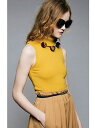 【SALE/45%OFF】Lily Brown タックガウチョパンツ リリーブラウン パンツ/ジーンズ ワイド/バギーパンツ ブラウン ブラック オレンジ【送料無料】