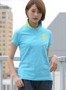 【SALE/25%OFF】GIORDANO (L)3Dライオンポロシャツ ジョルダーノ カットソー【RBA_S