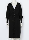 WAIST MARK C/D GOWN スライ ニット【送料無料】