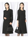 自由区 FORMAL 【洗える】ネルファータストレッチハチスジャケット+ワンピース ジユウク ビジネス/フォーマル【送料無料】