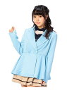 【SALE/30%OFF】LIZ LISA スカラップ衿ペプラムジャケット リズリサ コート/ジャケット【RBA_S】【RBA_E】【送料無料】