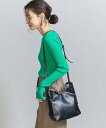 BEAUTY & YOUTH UNITED ARROWS ビッグチェーン ショルダーバッグ -2WAY- ビューティ&ユース ユナイテッドアローズ バッグ ショルダーバッグ ブラック ホワイト【送料無料】