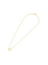 PIENA PIENA/(W)ネックレスラウンドの枠にジルコニアを飛ばしたペンダント ピエナ アクセサリー ネックレス ゴールド シルバー