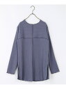 【SALE/51%OFF】Ray Cassin 切替テレコプルオーバー レイカズン カットソー カットソーその他 パープル ブラック ホワイト