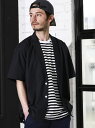 【SALE/50%OFF】UNITED ARROWS green label relaxing ■■KC WTHR BIG LAPEL S/S 半袖 シャツ /シャツジャケット ユナイテッドアローズ グリーンレーベルリラクシング シャツ/ブラウス【RBA_S】【RBA_E】