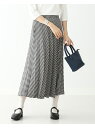 【SALE/60%OFF】BEAMS BOY BEAMS BOY / サッカー アコーディオン プリーツ スカート ビームス ウイメン スカート ロングスカート ブラック【送料無料】