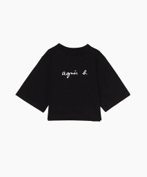 agnes b. FEMME WEB限定 S137 TS YOKO Tシャツ <strong>アニエスベー</strong> トップス カットソー・Tシャツ ブラック【送料無料】