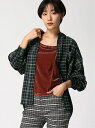 SHEER PLAID SHIRT エックスガール シャツ/ブラウス【送料無料】