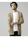 【SALE/60%OFF】モール着流しカーディガン ナノユニバース カットソー【RBA_S】【RBA