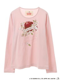 PINK HOUSE PINK HOUSE*HELLO KITTY One Point Graphic Long Sleeve T-shirt <strong>ピンクハウス</strong> トップス カットソー・Tシャツ ピンク ブラック ホワイト【送料無料】