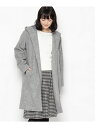 【SALE/70%OFF】index 圧縮ウールフーデットコート インデックス コート/ジャケット【RBA_S】【RBA_E】【送料無料】