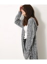 【SALE/60%OFF】AZUL by moussy フードMIX カーデ アズールバイマウジー ニット【RBA_S】【RBA_E】