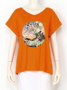 【SALE/40%OFF】RODEO CROWNS tiger wave Tシャツ ロデオクラウンズワイドボウル カットソー【RBA_S】【RBA_E】