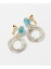 【SALE/49%OFF】any SiS 【泉里香さん着用】サークルカラーモチーフイヤリング エニィスィス アクセサリー イヤリング ブルー イエロー 1,100円