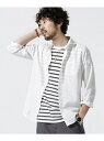 【SALE/10%OFF】nano・universe Herdman Linenカッタウェイシャツ LS ナノユニバース