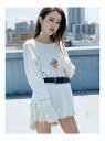 GYDA ダメージワッフルニットTOPS ジェイダ ニット【送料無料】