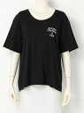 【SALE/45%OFF】RODEO CROWNS ブロッキング デニム フラッグ Tシャツ ロデオクラウンズワイドボウル カットソー【RBA_S】【RBA_E】