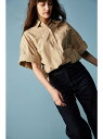 【SALE/70%OFF】AZUL by moussy タイプライタードロップショルダーシャツ アズールバイマウジー シャツ/ブラウス【RBA_S】【RBA_E】