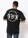 AVIREX 【直営店限定】AVX ロゴ Tシャツ/AVX T-SHIRT アヴィレックス カットソー Tシャツ ブラック ホワイト【送料無料】