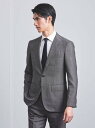 UNITED ARROWS <UNITEDARROWS>LASSIEREMILLSバーズアイ3BR-MDL ユナイテッドアローズ ビジネス/フォーマル スーツ グレー【送料無料】