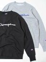 coen Champion(チャンピオン)ロゴプリントベーシッククルーネックスウェットシャツ(C3-H004)(一部WEB限定カラー) コーエン カットソー【送...
