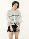 【SALE/45%OFF】RODEO CROWNS PALM SPRINGS 袖レース ビッグ Tシャツ ロデオクラウンズワイドボウル カットソー【RBA_S】【RBA_E】