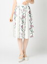 パネル花柄スカート ミッシュ マッシュ スカート【送料無料】