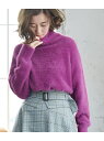 【SALE/36%OFF】ROPE' PICNIC 【松岡茉優さん着用アイテム】【洗濯機で洗える】ハイネック脇編切り替えニットプルオーバー ロペピクニック ニット【RBA_S】【RBA_E】