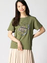 クマプリント半袖Tシャツ デイジーメリー カットソー