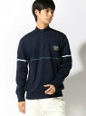 【SALE/20%OFF】LACOSTE コットンハーフジップニット ラコステ ニット【RBA_S】【RBA_E】【送料無料】