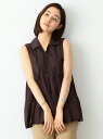 【SALE/40%OFF】BEAMS BOY BEAMS BOY / レースアップ ノースリーブ ウエスタンシャツ ビームスボーイ ビームス ウイメン カットソー【RBA_S】【RBA_E】【送料無料】