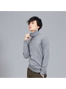 ABAHOUSE LASTWORD 【展開店舗限定】gicipiコットンソフトタートルネックTシャツ アバハウス カットソー【送料無料】