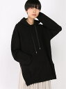 【SALE/40%OFF】JOINT WORKS (W)J-ダンボールチュニックパーカー ジョイントワークス カットソー パーカー ブラック