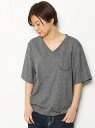【SALE/60%OFF】RODEO CROWNS BASIC Vネック Tシャツ ロデオクラウンズワイドボウル カットソー【RBA_S】【RBA_E】