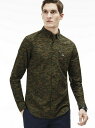 【SALE/30%OFF】LACOSTE (M)カモフラージュコットンオックスフォードシャツ ラコステ シャツ/ブラウス【RBA_S】【RBA_E】【送料無料】