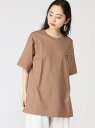 X-girl GRADATION LOGO SS TEE エックスガール カットソー Tシャツ ブラウン グレー ホワイト イエロー