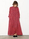 【SALE/42%OFF】RODEO CROWNS GEOMETRIC COTTON ワンピース ロデオクラウンズワイドボウル ワンピース【RBA_S】【RBA_E】【送料無料】
