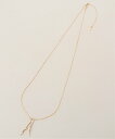 【SALE/32%OFF】LEPSIM (W)イニシャルネックレス レプシィム アクセサリー・腕時計 ネックレス ゴールド