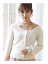 【SALE/70%OFF】dazzlin ミニシャギーニットカーディガン ダズリン ニット【RBA_S】【RBA_E】
