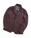 MK MICHEL KLEIN homme コンバーチブルジャケット ミッシェルクランオム ジャケット・アウター テーラードジャケット・ブレザー パープル ネイビー【送料無料】