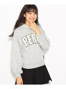 【SALE/17%OFF】PINK-latte フード裏ボア トップス ピンク ラテ カットソー【RBA_S】【RBA_E】
