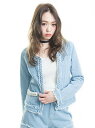 【SALE/64%OFF】LIP SERVICE 三つ編み×BijouデニムJK リップサービス コート/ジャケット【RBA_S】【RBA_E】