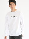 coen coenロゴプリントロンT コーエン カットソー