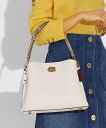 COACH ウィロウ ショルダー バッグ カラーブロック コーチ バッグ ショルダーバッグ ホワイト【送料無料】