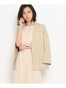 【SALE/70%OFF】DRESSTERIOR 綿麻ツイルノーカラージャケット ドレステリア コート/ジャケット【RBA_S】【RBA_E】【送料無料】