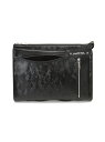 【SALE/50%OFF】KINGZ by Samantha Thavasa ブレインクラッチ(カモフラレザーver.) キングズ バッグ クラッチバッグ ブラック カーキ シルバー ネイビー レッド【送料無料】