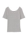 【SALE/60%OFF】2WAYボーダーカットソー ダズリン カットソー【RBA_S】【RBA_E】