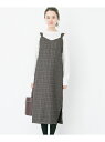 URBAN RESEARCH エプロンワンピース